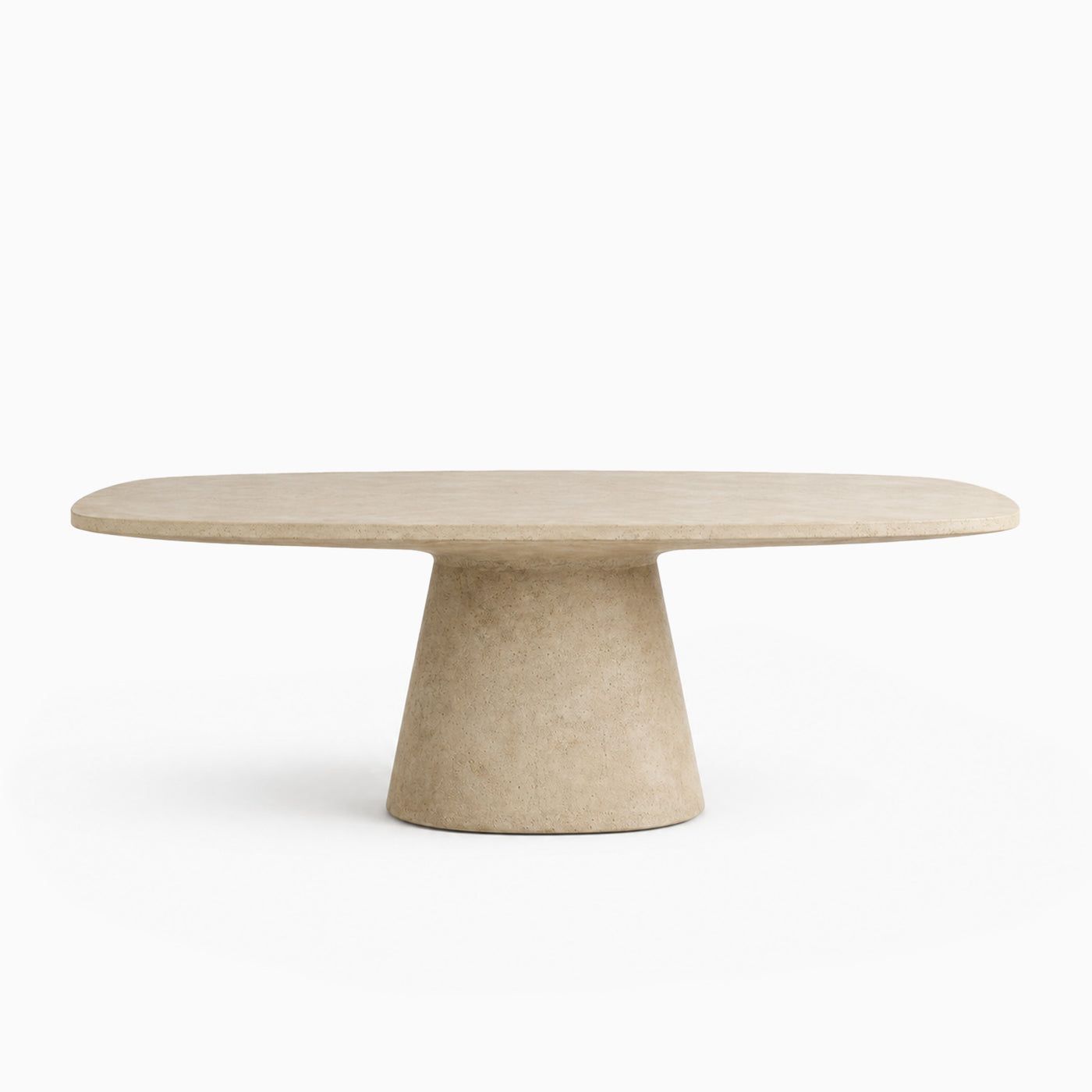 Bosa Cream Microconcrete Dining Table