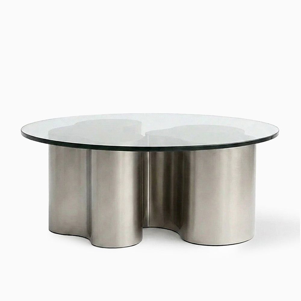 Dario Steel Base Coffee Table