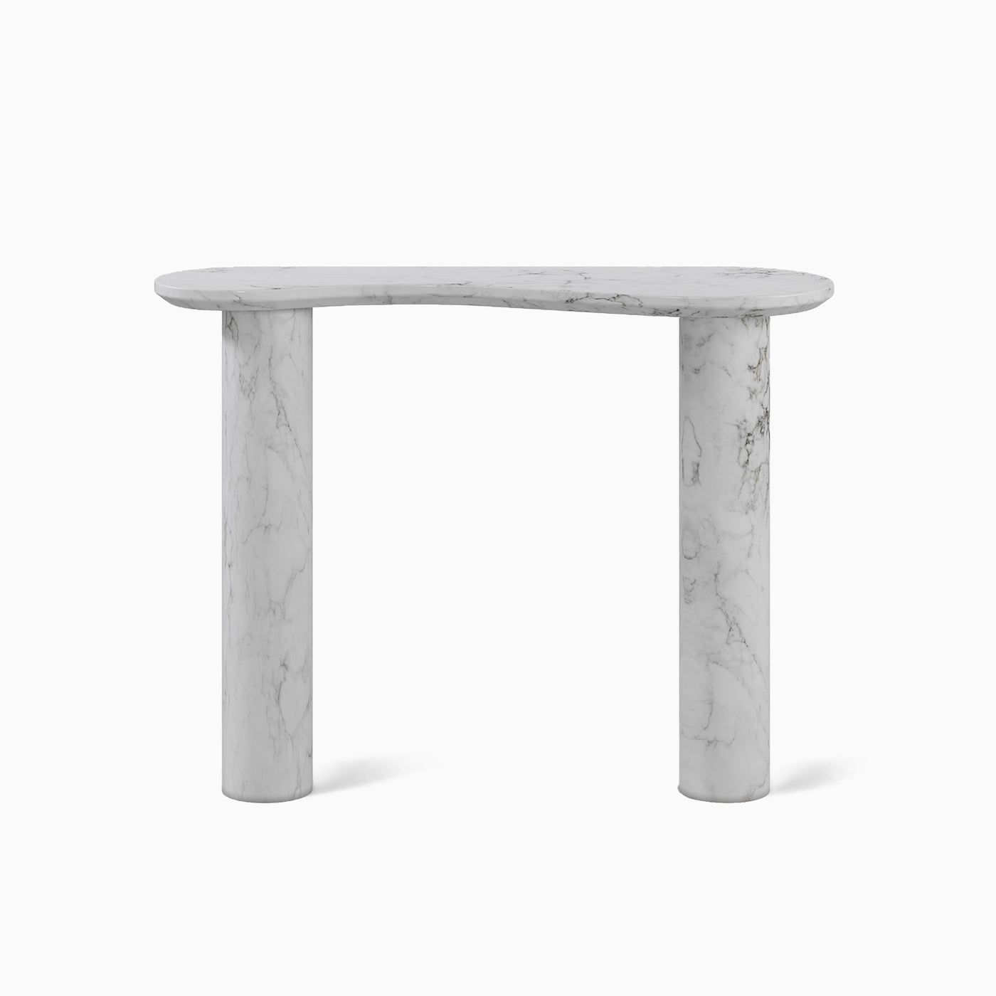 Lawrence White Marble Console