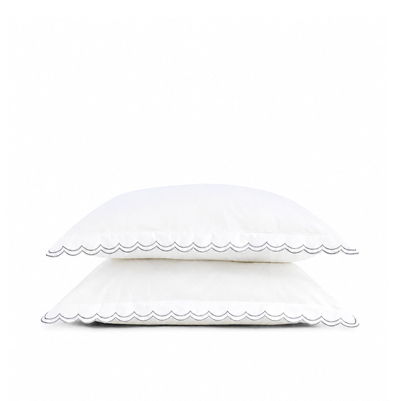 Scallop Edge Pillowcase Set of 2