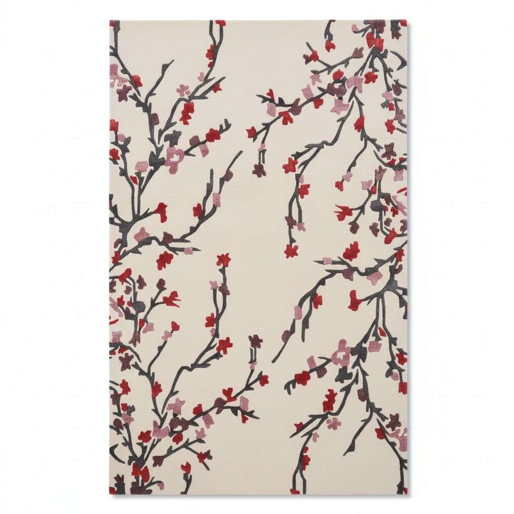 Spring Bloom Handmade Rug