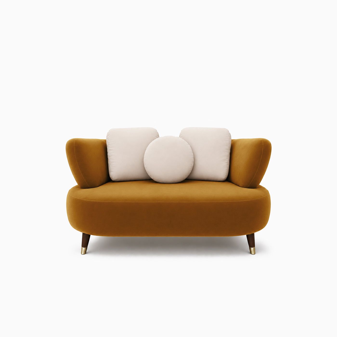 Toffee 2-Seater Straight Sofa